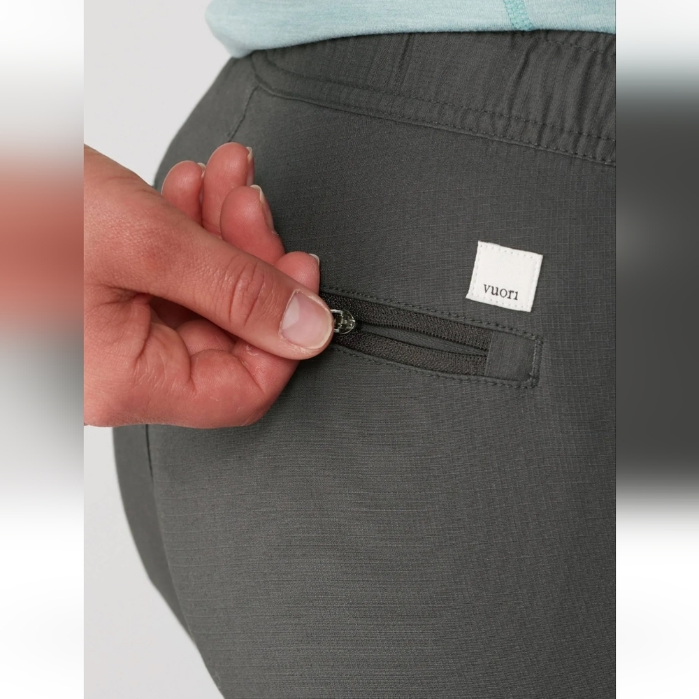 Vuori Women's Ripstop Pants Olive Green - M - Picture 5 of 16